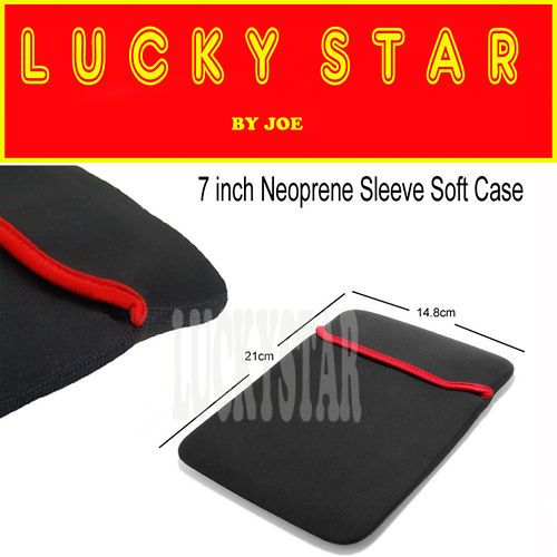 Soft Sleeve Case Pouch For 7 Archos 7 70 internet Tablet C09  