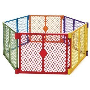   Outdoor 6 Panel Safety Pet Dog Baby Toddler Play Gate Fence **  