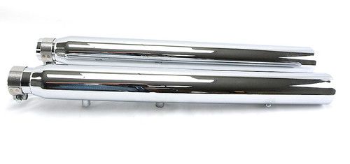   On Straight Cut Mufflers With Removable Baffles For Harley Softail NIB