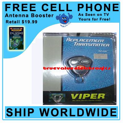 VIPER CLIFFORD 473V ALARM 3 BUTTON REPLACEMENT REMOTE 093207473227 