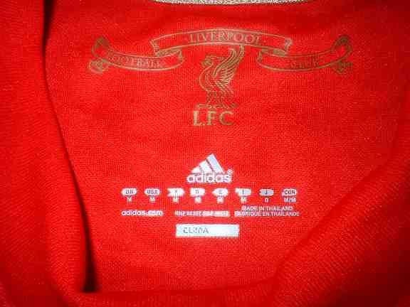 Liverpool BNWT Carling Cup 2012 Football Soccer Jersey Shirt Adidas 