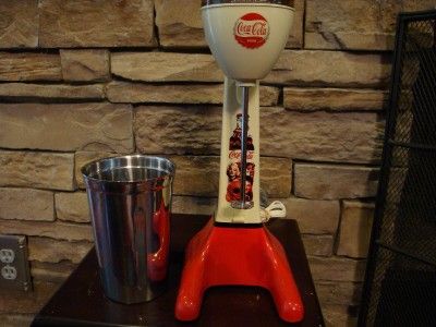   Hamilton Beach *COCA COLA* Milkshake Mixer Soda Fountain Sign Gumball