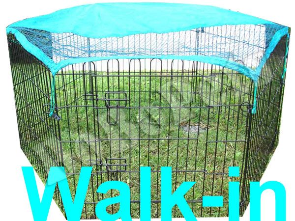 Exercise Pen Fence Dog Crate Cat Cage Kennel 5 sizes  