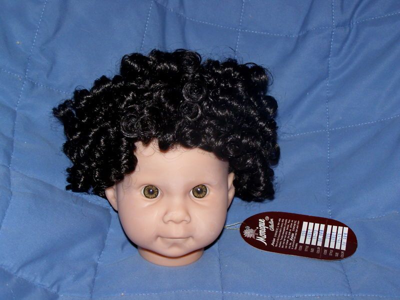 Monique Collection LANEY DOLL WIG 12 13 DARK BROWN NIP  