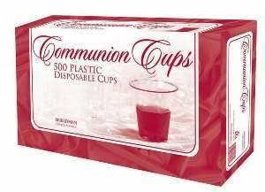 Communion Cup   Disposable   1 3/8 inches   Package of 500   NEW 