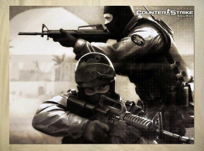 AB381 Counter Strike GSG 9 GIGN Game POSTER  