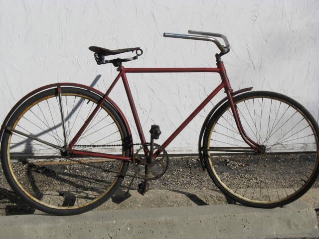   Flyer Red Cruiser Bicycle New Departure Coaster Brake bike 22  