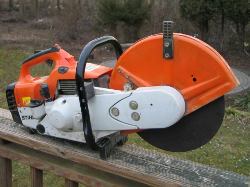 STIHL TS 400 Concrete Cutoff Saw Demo Saw in Very Good Condition 