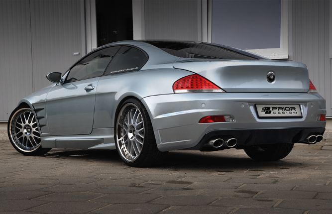 Prior Design BMW E63 6 Series Complete Rear Bumper