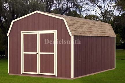 12x20 Barn Storage Shed Plans,  Get It Fast  