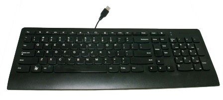 Lenovo KU 0989 Desktop 103 Key US USB Keyboard 45J4884  