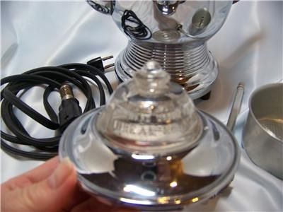   Electric Coffee Pot Percolator~Complete~Works~General Electric  