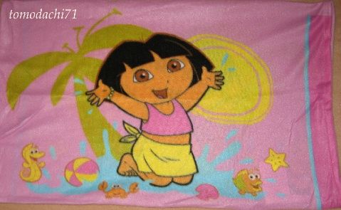 DORA THE EXPLORER FLEECE TWIN SHEET SET  