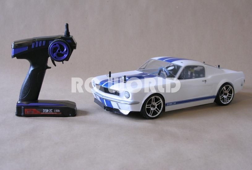 10 RC FORD MUSTANG GT 500 SHELBY NITRO RTR *NEW*  