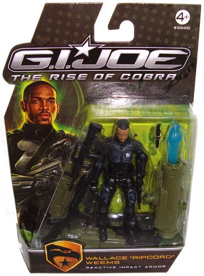 GI Joe Rise of COBRA Wallace Ripcord Weems Action Figure MIB Toy RARE 