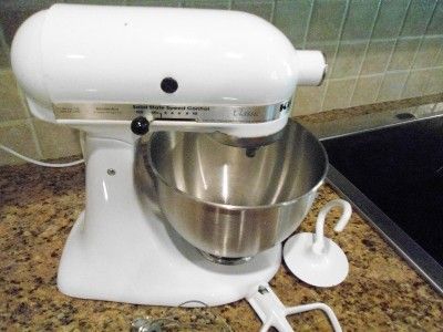 KitchenAid Kitchen Aid Classic K45SS Classic 250 Stand Mixer ~ White 