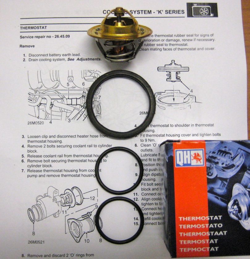 Land Rover Freelander Thermostat Kit 1.8 4 Cyl Petrol  