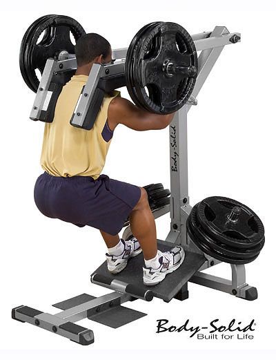 Body Solid Leverage Squat, Calf Raise Machine GSCL360  