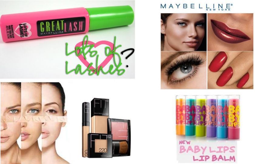 NEW Maybelline Makeup Baby Lips, Great Lash, FITme & more  Choose your 