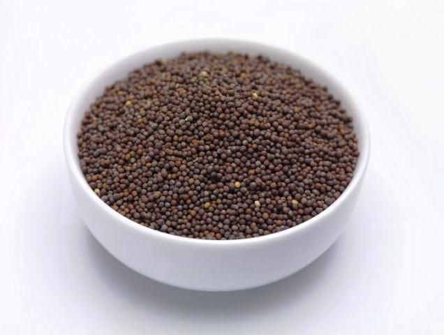 WHOLE BLACK MUSTARD SEED   ORGANIC   GOURMET  