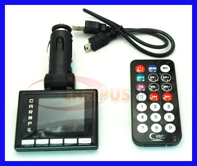   2GB 1.8 TFT CAR FM TRANSMITTER  MP4 PLAYER SD 886424111092  