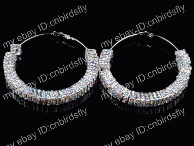 of one pieces material crystal rhinestone+ alloy metal ee47 ee48