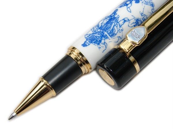   THREE KINGDOMs  CHARACTER PAINTING CERAMAL ROLLER BALL PEN  