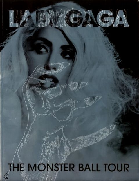 LADY GAGA 2010 MONSTER BALL U.K. TOUR PROGRAM BOOK  