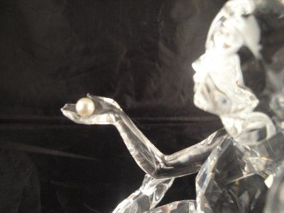   CRYSTAL MERMAID WITH PEARL 827603 MINT RETIRED FIGURE FIGURINE STATUE