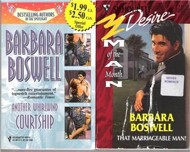 25 book lot Barbara Boswell romance Desire, Loveswept+  