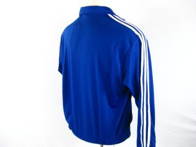   Originals Mens 2XL Firebird Soccer Track Top Jacket Royal Blue White