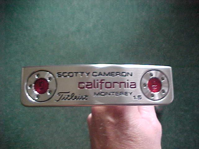 NEW 2012 SCOTTY CAMERON CALIFORNIA DELMAR SEA MIST PUTTER 34 