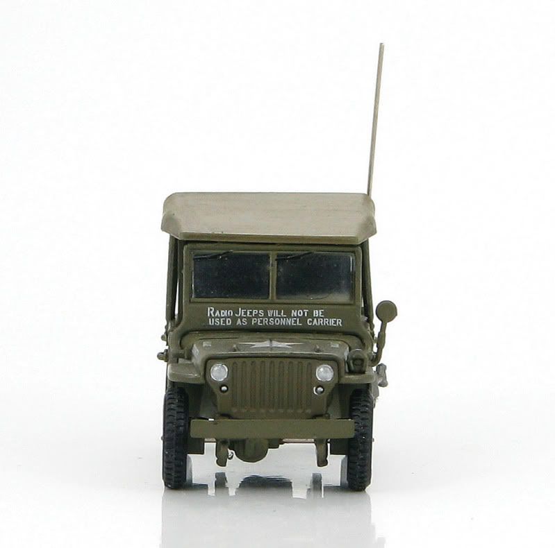 Hobby Master 172 Willys MB Radio Jeep US Air Force, Korea, 1950 