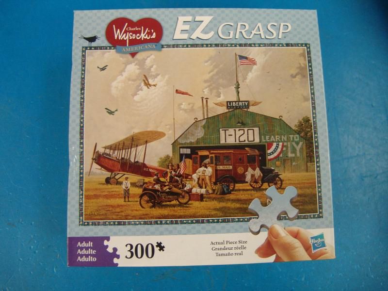   Lot Americana Scenery 300 piece Animals Houses Airplane Plane  