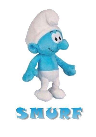 The Smurfs Plush Baby Smurf Soft Doll Toy 7 Inch By NY  