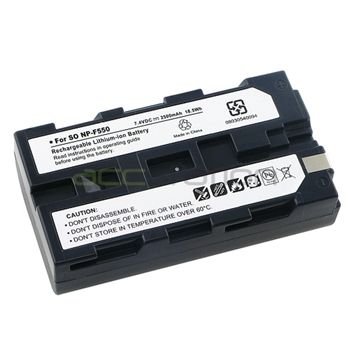 NP F550 Li Ion Battery Pack For Sony Camcorder NP F330  