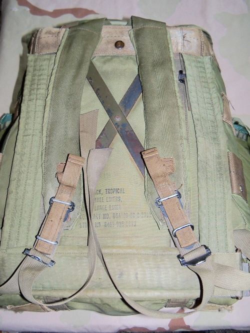 Vietnam Era Jungle Combat TROPICAL RUCKSACK 1968 USA US ARMY Viet Nam 