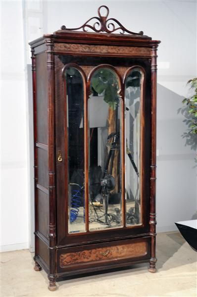 French Art Nouveau Armoire  