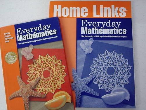 Grade 3 Everyday Math Textbook & Home Link Workbook Lot  